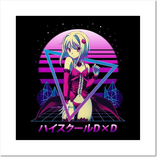 Rias's Pawns Unite High School DxD Graphic Tee for Fans Wall Art by Thunder Lighthouse